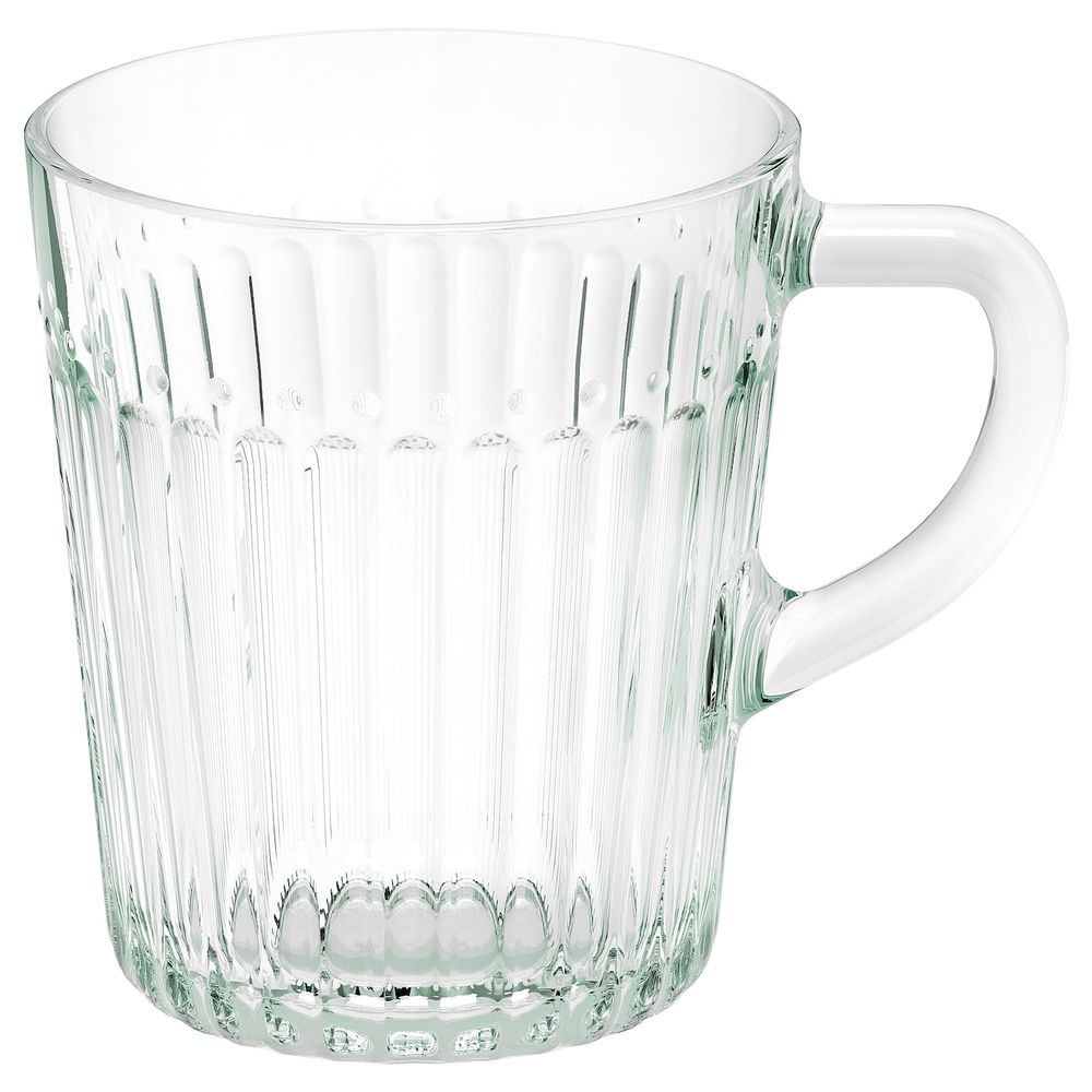 Кружка, прозрачное стекло 25 сл IKEA DRÖMBILD ДРЁМБИЛЬД 204.174.51 - фото 1