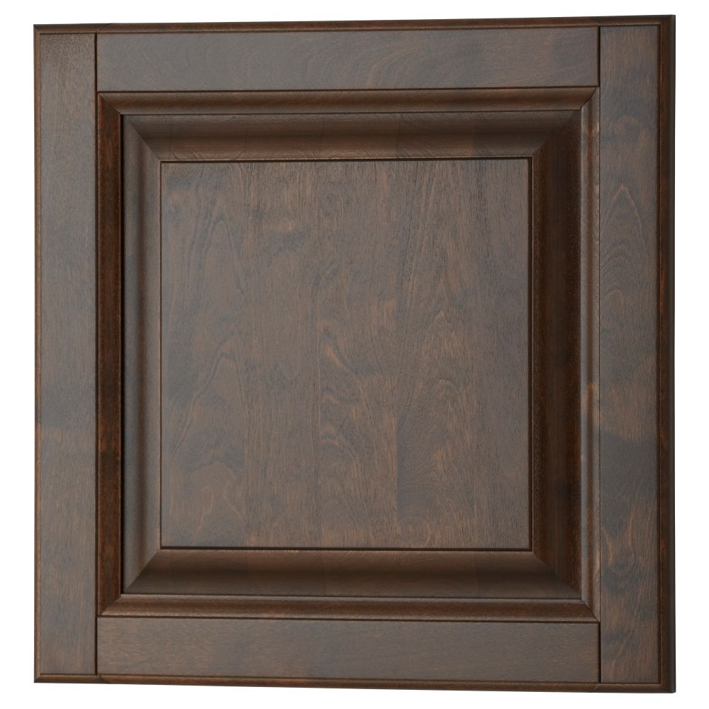 Фронтальная панель ящика ДАЛАРНА, темно-коричневый - схема-чертеж с размерами