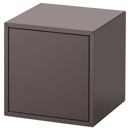 Шкаф с дверью, темно-серый 35x35x35 см IKEA EKET ЭКЕТ 803.737.41
