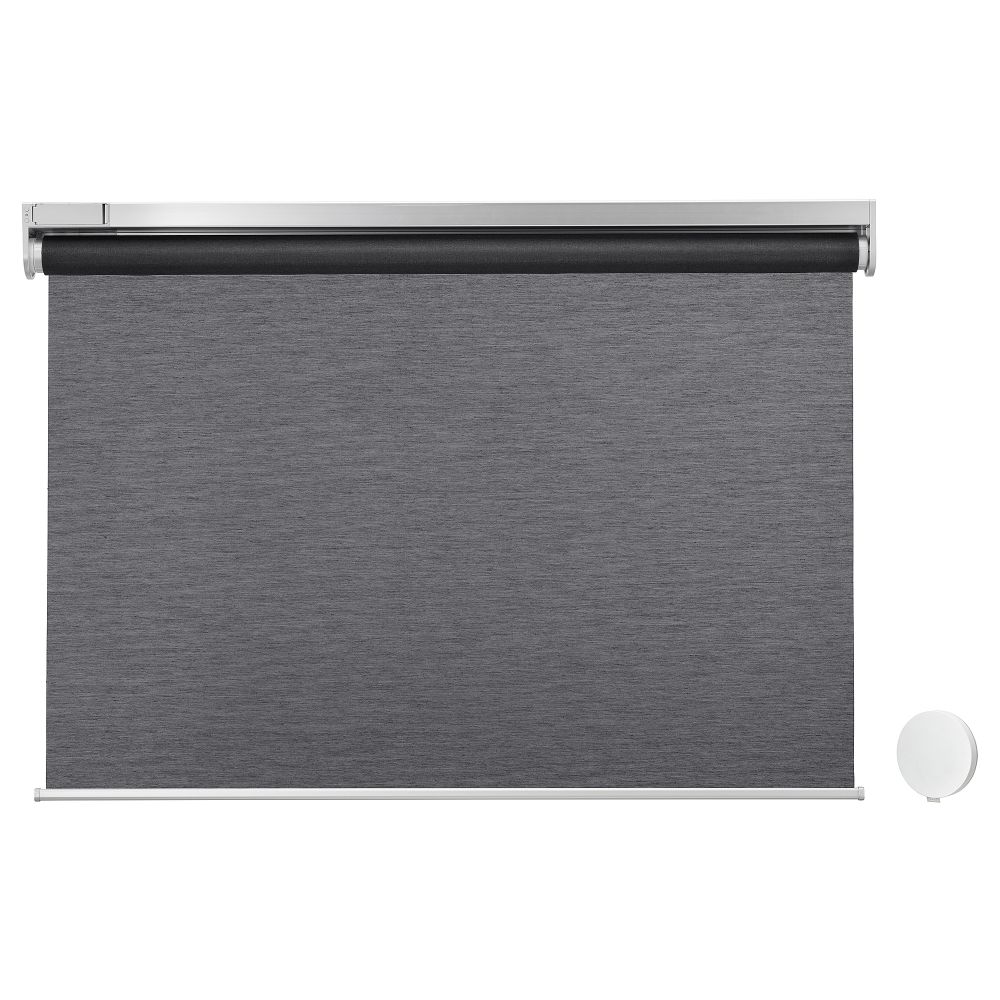 Рулонная штора + сетевой блок/компл, 80x195 см, белый IKEA KADRILJ 494.993.14 - фото 1