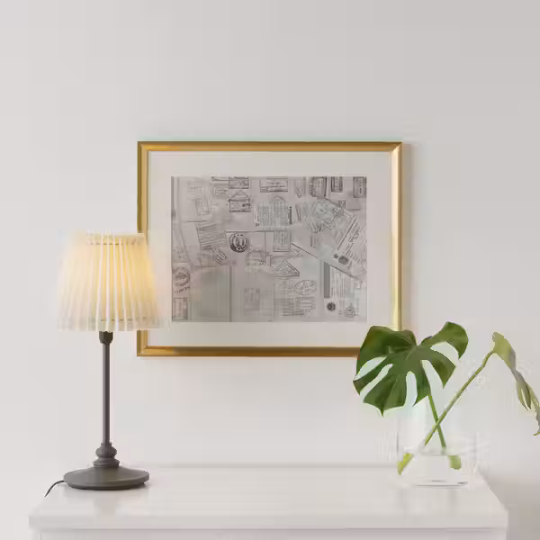 SILVERHÖJDEN Рама - золотой 40x50 см - фото 5