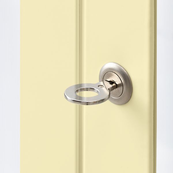 Шкаф-витрина, светло-желтый, 81x113 см IKEA FABRIKÖR ФАБРИКОР 804.601.25 - фото 5