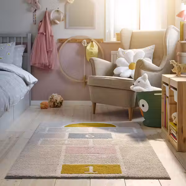 STÄPPSPARV СТЭППСПАРВ Ковер - бежевый 100x160 см - фото 3