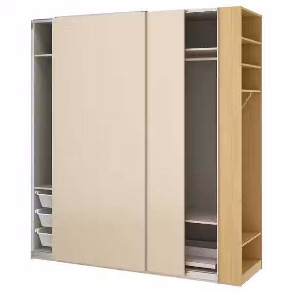 PAX / HASVIK Гардероб с раздвижными дверьми - фото 1