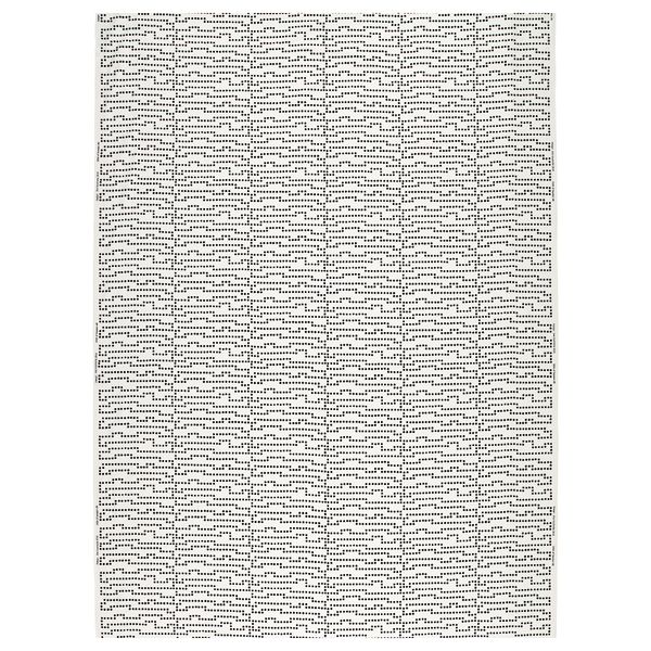 Ткань АВСИКТЛИГ, точечный, белый/черный (150 см) - схема-чертеж с размерами