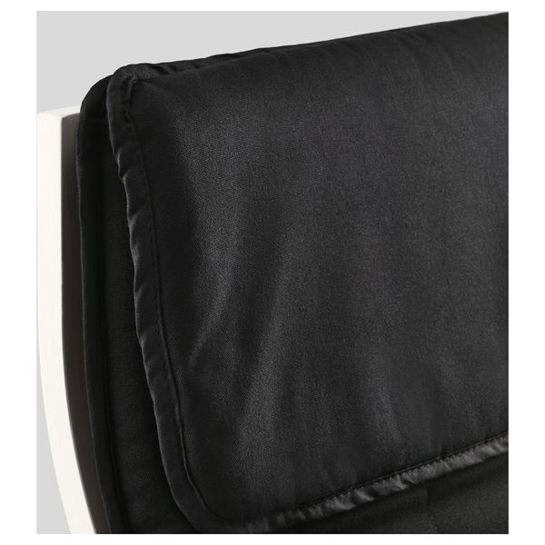 Кресло ПОЭНГ, белый, Ранста черный - фото 4