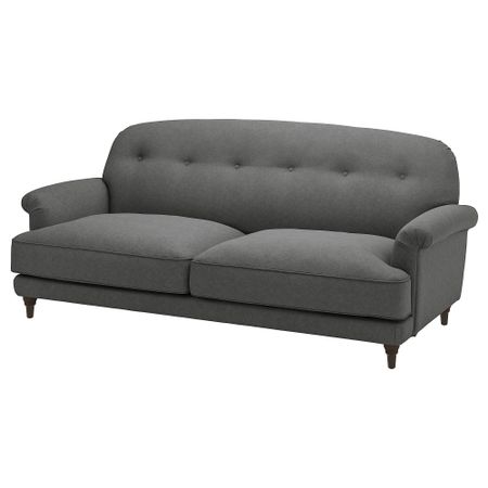 3-местный диван, Tallmyra классический серый-коричневый IKEA ESSEBODA 794.435.04