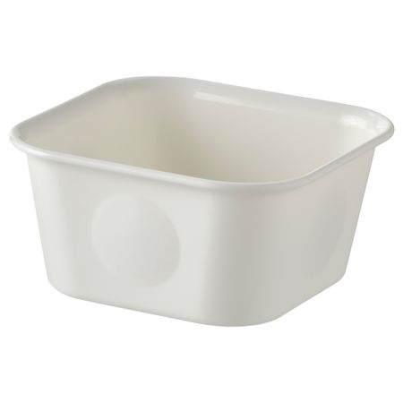 Органайзер, 10x10x5 см, пластик, белый IKEA NOJIG НОЙИГ 805.074.15