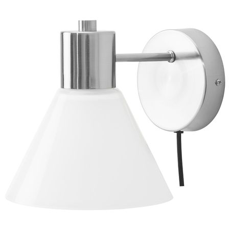 Бра, никелированный/стекло IKEA FLUGBO ФЛУГБУ 405.195.71