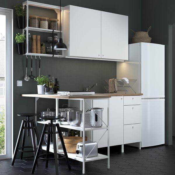 Угловая кухня, белый IKEA BEGIVENHET БЕГИВЕНХЕТ 693.381.84 - фото 3