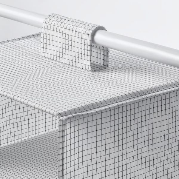 STUK Подвесной модуль,7отделений - белый/черный 30x30x90 см - фото 7