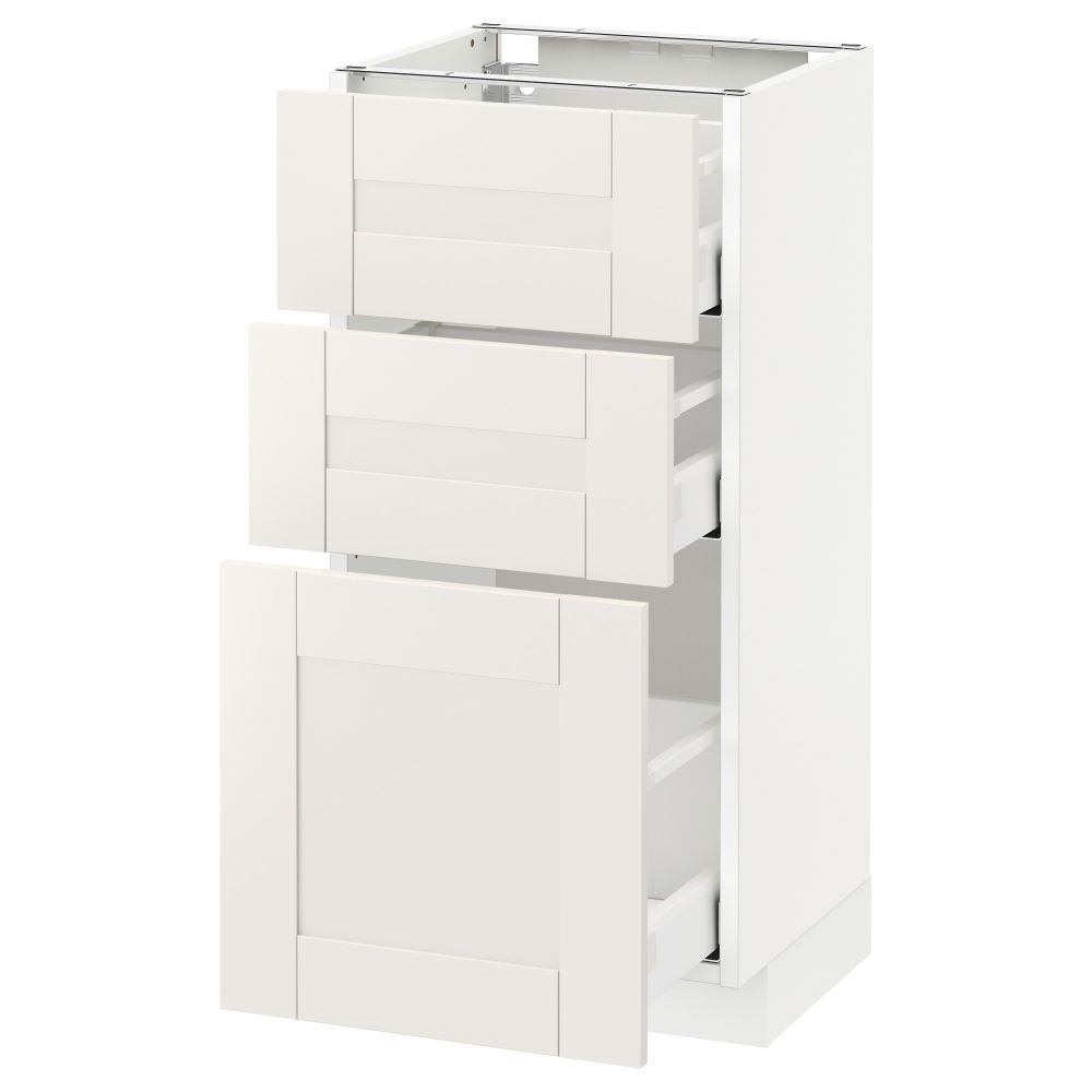 IKEA, вид спереди - схема-чертеж с размерами