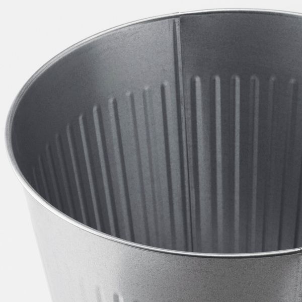 Кашпо, для дома, улицы оцинковка 24 см IKEA ЦИТРОНМЕЛИСС 404.645.02 - фото 4