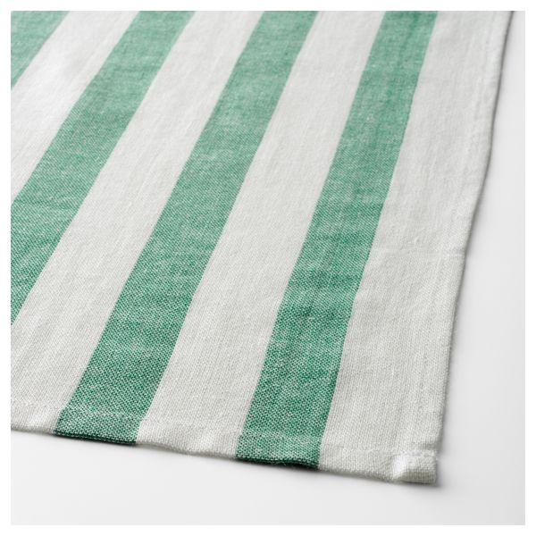 Полотенце кухонное ЭЛЛИ, белый, зеленый (50x65 см) - фото 7