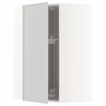 METOD Углов навесн шкаф с вращающ секцией