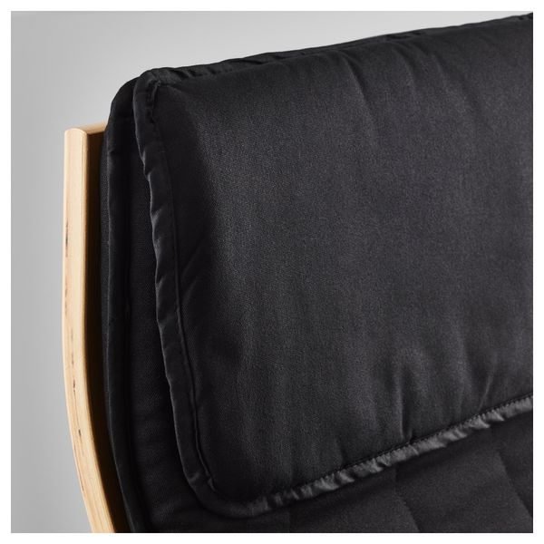 Кресло ПОЭНГ, дубовый шпон, Ранста черный - фото 4