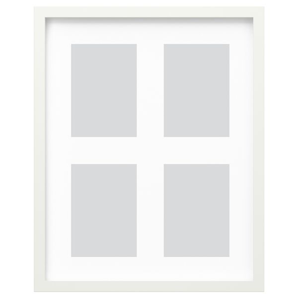 Рама для 4 картин, белый, 40x50 см IKEA RÖDALM 805.537.37 - фото 2