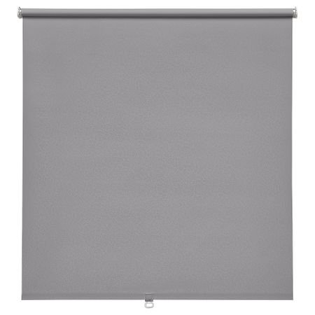 Рулонная штора, блокирующая свет, серый, 100x155 см IKEA FÖNSTERBLAD 905.384.59