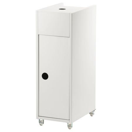 Тележка КЛАМПЕН, белый (38x25 см)