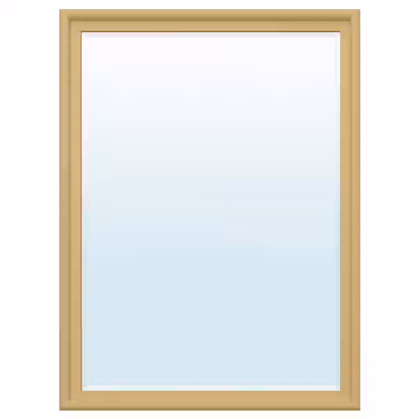 PINGSTSYREN ПИГНСТСЮРЕН Зеркало - светлый желто-бежевый 60x80 см - фото 1