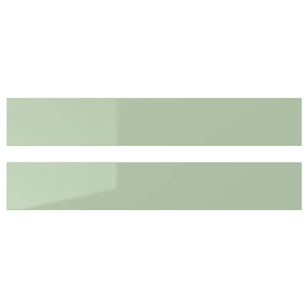 Фронтальная панель ящика, глянцевый светло-зеленый, 60x10 см IKEA КАЛЛАРП 004.371.29 - фото 1