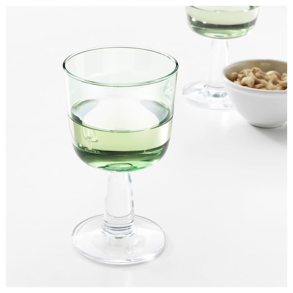 Бокал для вина ИНТАГАНДЕ, светло-зеленый (26 сл) - фото 2