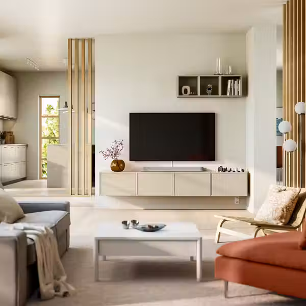 BESTÅ Тумба под ТВ, с дверцами - фото 2