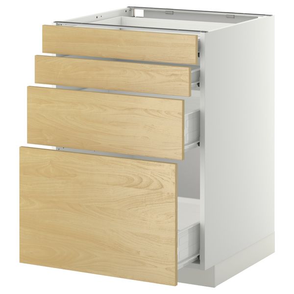 IKEA, вид спереди - схема-чертеж с размерами