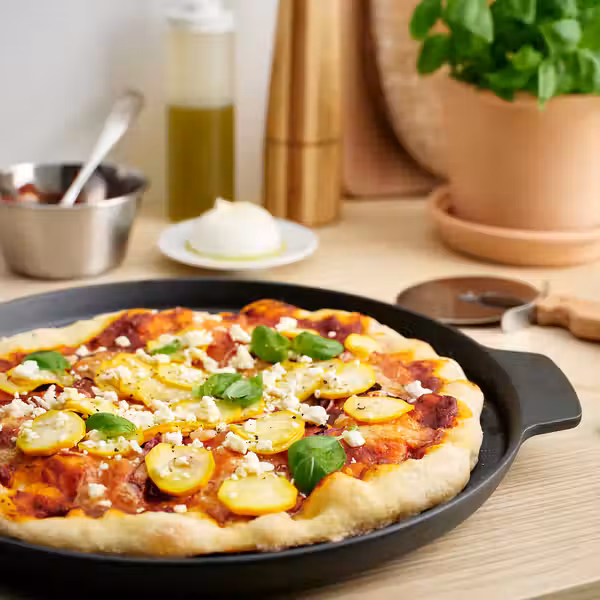 HAVSTULPAN Сковорода для пиццы - чугун 35 см - фото 3