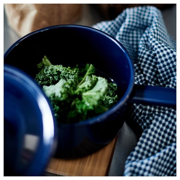 Ковш с крышкой, эмалированная сталь 2 л IKEA VARDAGEN ВАРДАГЕН 203.911.25 - фото 5