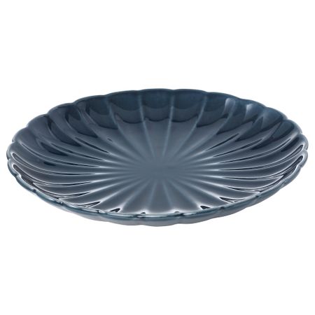 Тарелка десертная ВИНТЕР 2018, темно-синий (20 см)