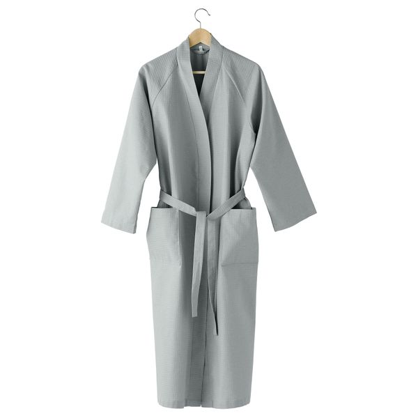 Халат купальный ДРАГБИ, светло-серый - схема-чертеж с размерами