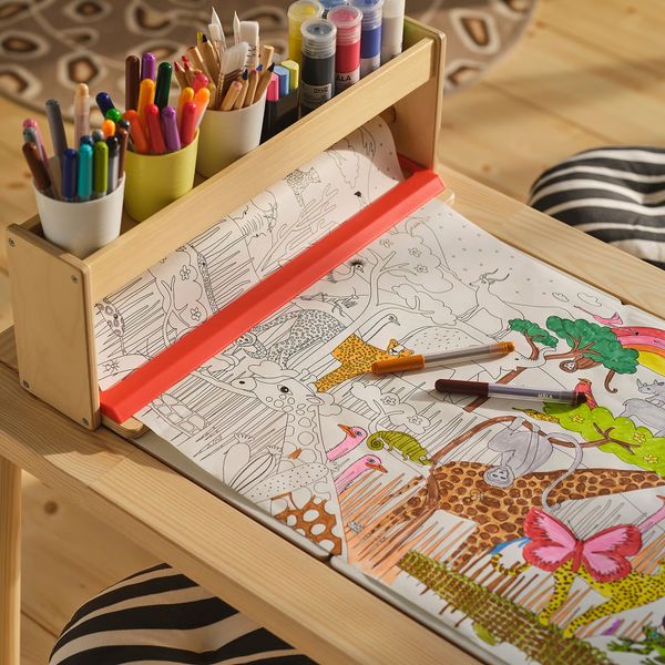 SANDLÖPARE Рулон бумаги для раскрашивания - саванна 10 м - фото 4