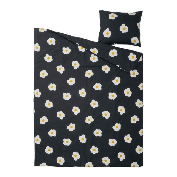 Пододеяльник и наволочка IKEA ÖGONLOCKSMAL 006.000.35 - схема-чертеж с размерами