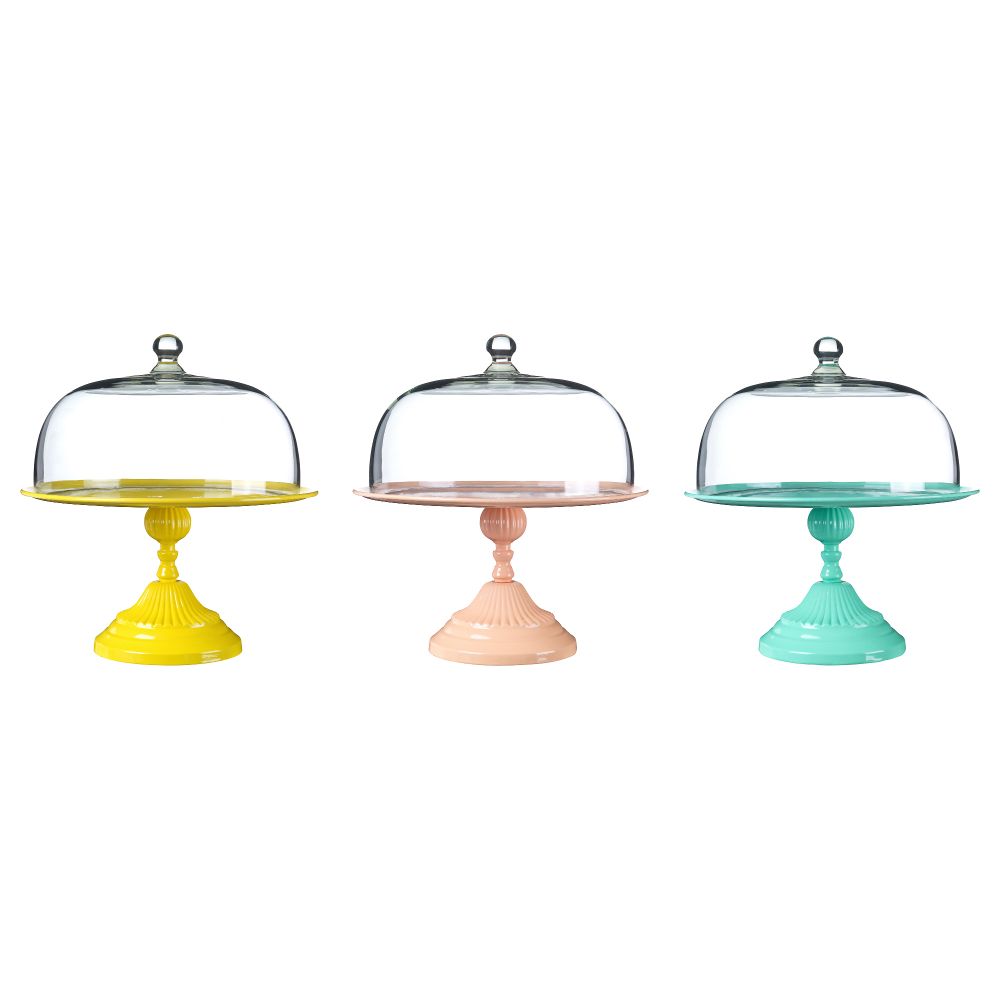 Сервировочная подставка с крышкой КЭККЛИНГ, разные цвета (27 см) - фото 1