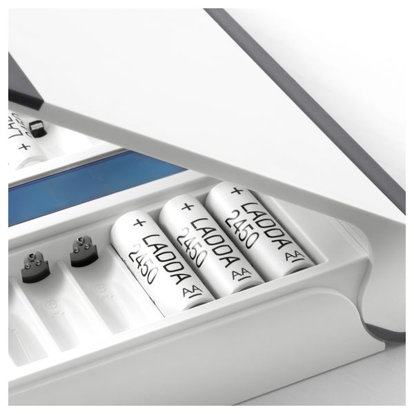 Зарядное устройство с отделением СТОРХОГЕН, белый - схема-чертеж с размерами