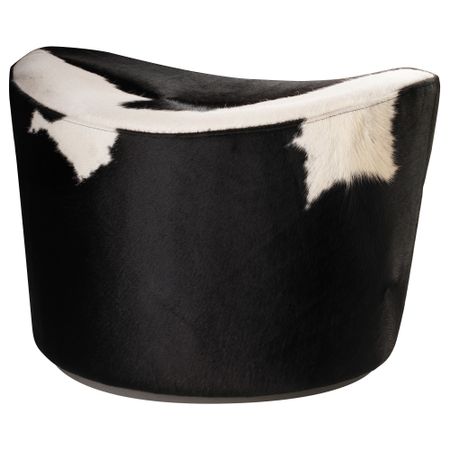 Пуф СТОКГОЛЬМ, Деликат белый, черный