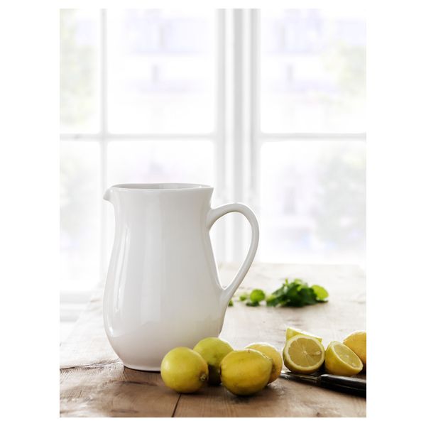 Кувшин ГРЭДДАД, белый с оттенком (2 л) - фото 4