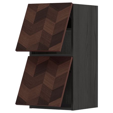 Навесной горизонтальный шкаф, 2 двери, 40x80 cm IKEA METOD МЕТОД 094.015.74