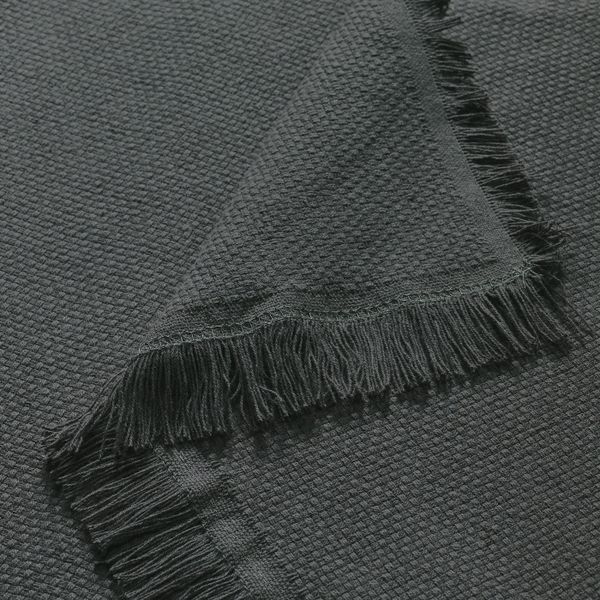 Плед, серый 130x170 см IKEA ODDRUN ОДДРУН 803.957.95 - фото 2