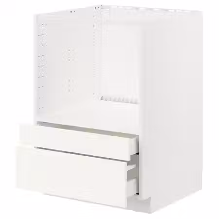 METOD / MAXIMERA Напольный шкаф д/комби СВЧ/ящики