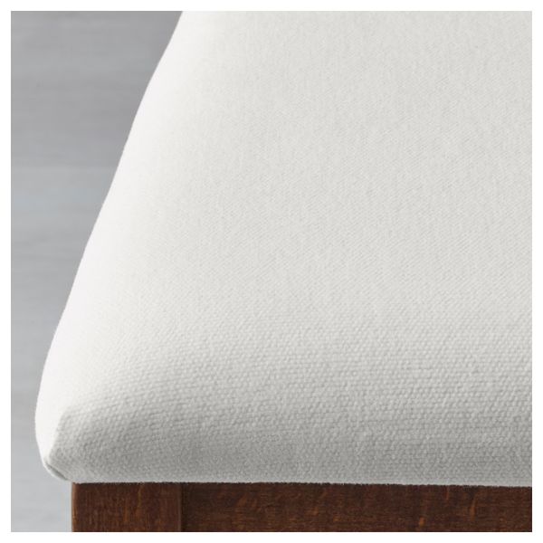 Стул БЁРЬЕ, коричневый, Гобо белый - схема-чертеж с размерами