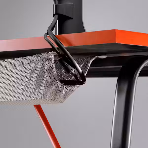 HUVUDSPELARE ХУВУДСПЕЛАРЕ Геймерский стол - чёрный 140x80 см - фото 6