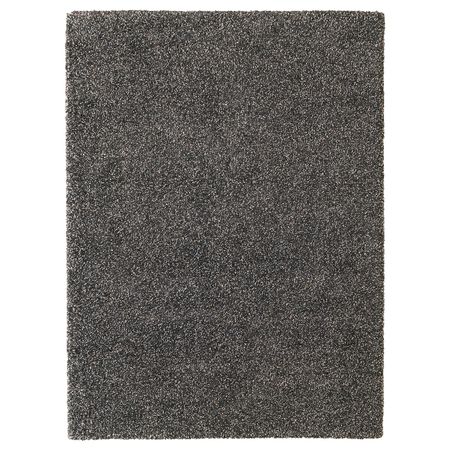 Ковер, длинный ворс, темно-серый 200x270 см IKEA VINDUM ВИНДУМ 903.743.87