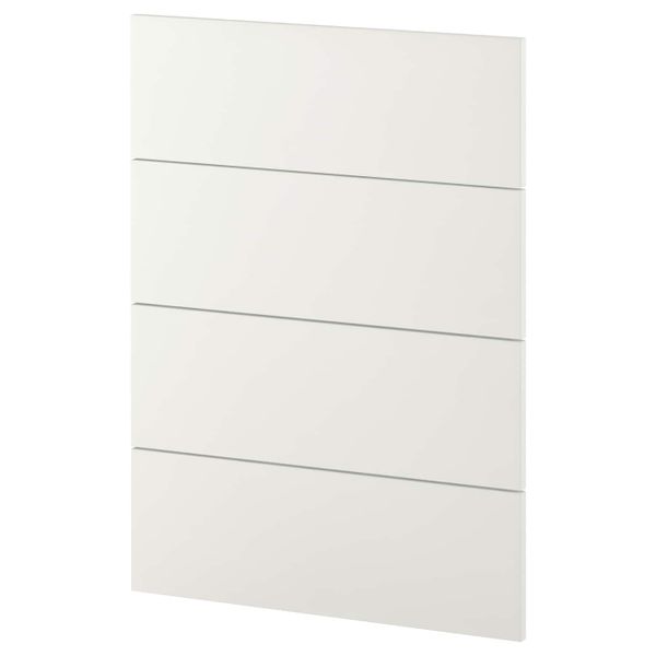 4 фронтальных панели для посудомоечной машины, Хэггеби белый 60 см IKEA METOD МЕТОД 092.261.08 - схема-чертеж с размерами