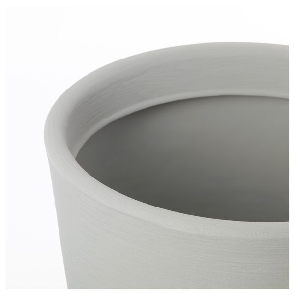 Кашпо ОСТЛИГ, д/дома/улицы, серый (30 см) - фото 2