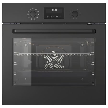 BRÄNDBO Духовка с горячим обдувом - IKEA 500 чёрный