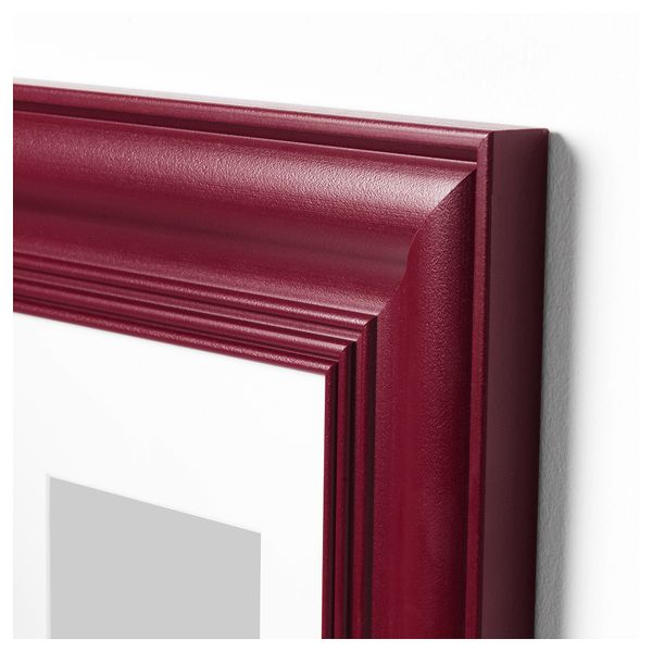 Рама СКАТТЭБЮ, темно-красный (21x30 см) - фото 2