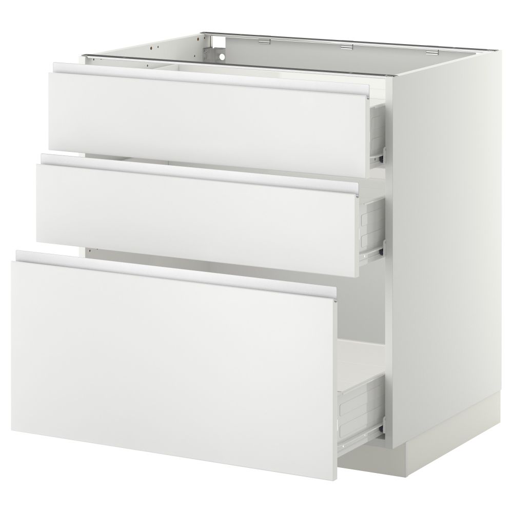 IKEA, вид спереди - схема-чертеж с размерами