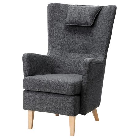 Кресло, Gunnared темно-серый IKEA OMTÄNKSAM ОМТЭНКСАМ 004.692.62